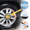 Car Rotating Water Brush Car High-Pressure Water Gun Foam Brush 360-Degree Automatic Rotation Adjustable Immersion Washing Brush