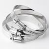 Pipe Clamps 201 Stainless Steel Hose Clips 13~114mm Adjustable Drive Hose Clamps  Water pipe Fastener Replacements 1/10Pcs