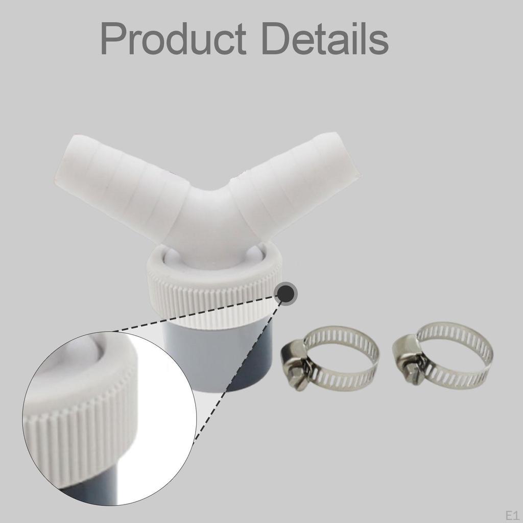 Drain Adapter Hose Splitter for and Kitchen Washing Machines Three Way