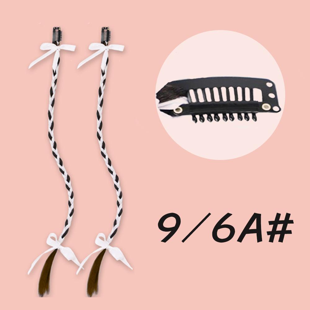 

Парик из синтетического волокна для наращивания волос Bybrana Ribbon Atmосфера, черный, коричневый, пара париков из синтетического волокна