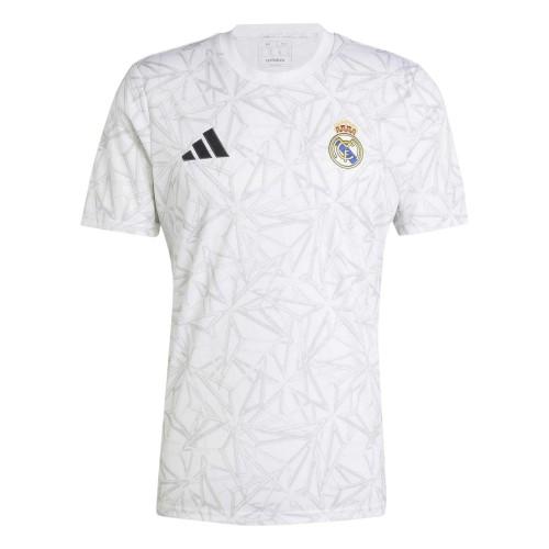adidas Unisex Adult Koszulka Piłkarska Real Madryt CF Przedmeczowa