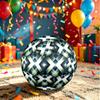 1pc Geometric Lights Size 5 Soccer Ball Professional Match Training Football Indoor &Outdoor Sports Ball Lightweight Durable c65200