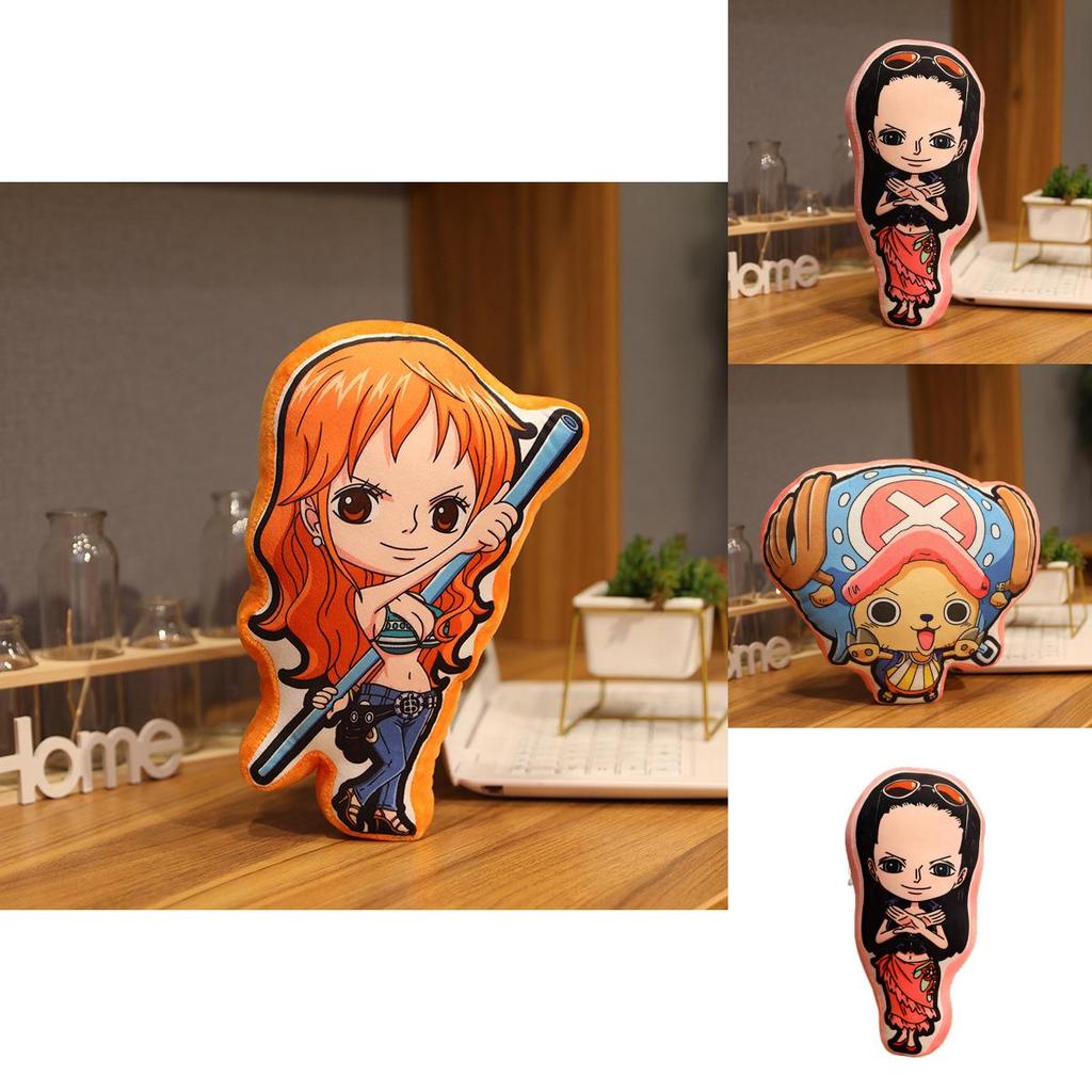 Creative One Piece Plush Pillow Cartoon Luffy Zoro Chopper Cushion Kids Festival Gift Characters)