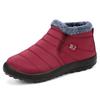 Cotton Shoes Women's Snow Boots Large Size Polyurethane Women's Boots Piled Thickened Short Boots Warm Soft-soled Cotton Boots
