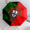 1 PC Automatic Folding Umbrella - Portugal National Football Team Pattern, Portable & Foldable Design with 8 Ribs, Christmas Birthday Gifts