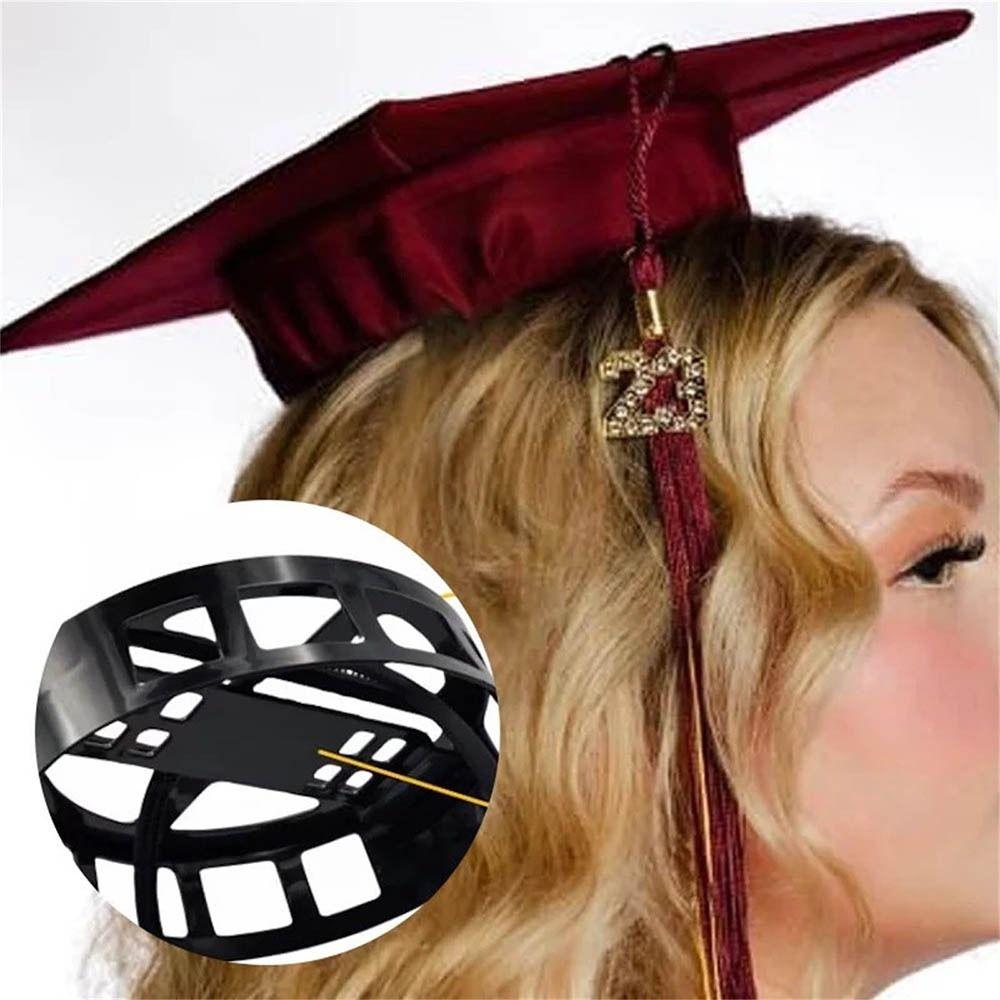 

Don t Change Hair Grad Cap Headband Insert Upgrade Inside Graduation Cap School