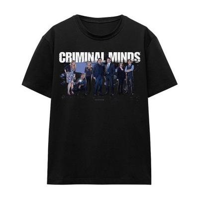 Camiseta de Elenco da 10ª Temporada de Criminal Minds para Adultos Unissex