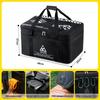 30/42L Camping Kitchen Organizer Waterproof Oxford Cloth Picnic Bag with Adjustable Shoulder Strap for Hiking Picnic Cookware