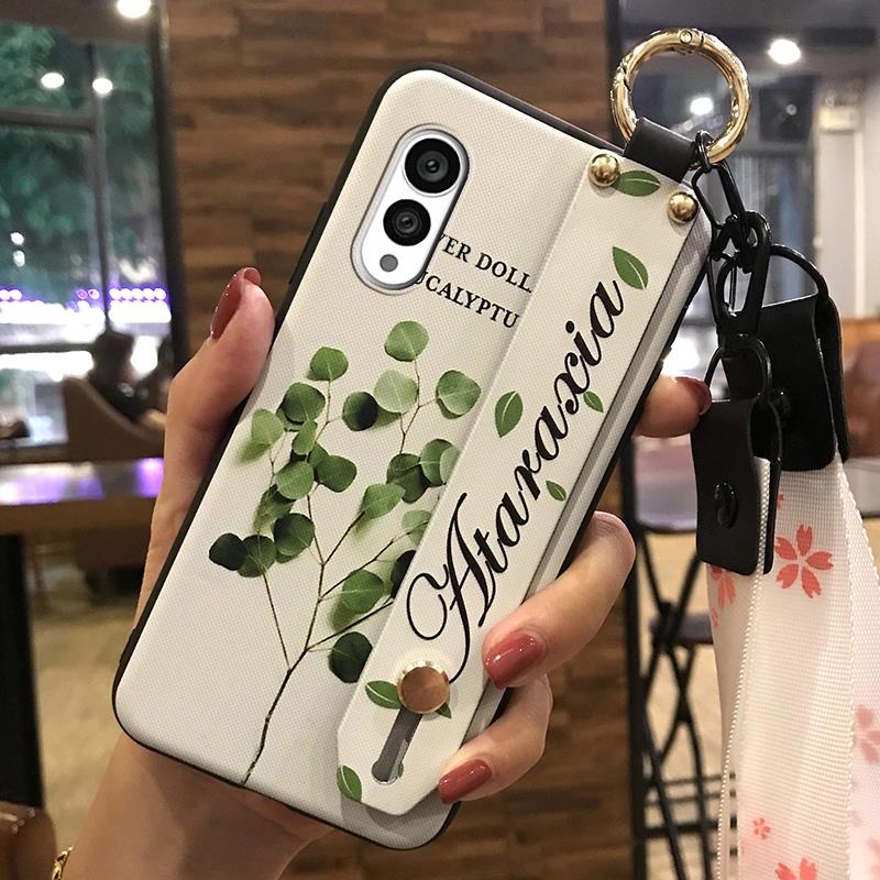 Anti-dust Protective Phone Case For FCNT/Fujitsu Arrows N F-51C Fashion Design Wristband Kickstand Durable Phone Holder