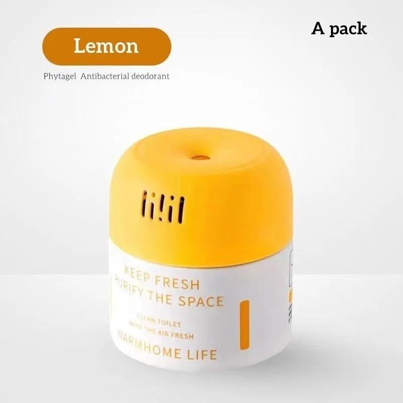 

200g Clean Toilet Lingjie Toilet Treasure Cleaner Toilet Cleaning Odor Reducing Plant Scent Toilet Cleaning Block Ointment Yellow