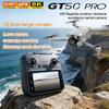 Drone 2026 GT50 Pro Câmeras Duplas 4K Tela de 4,3" Controle Remoto Drone WiFi Fotografia Aérea Profissional Drone Quadricóptero RC