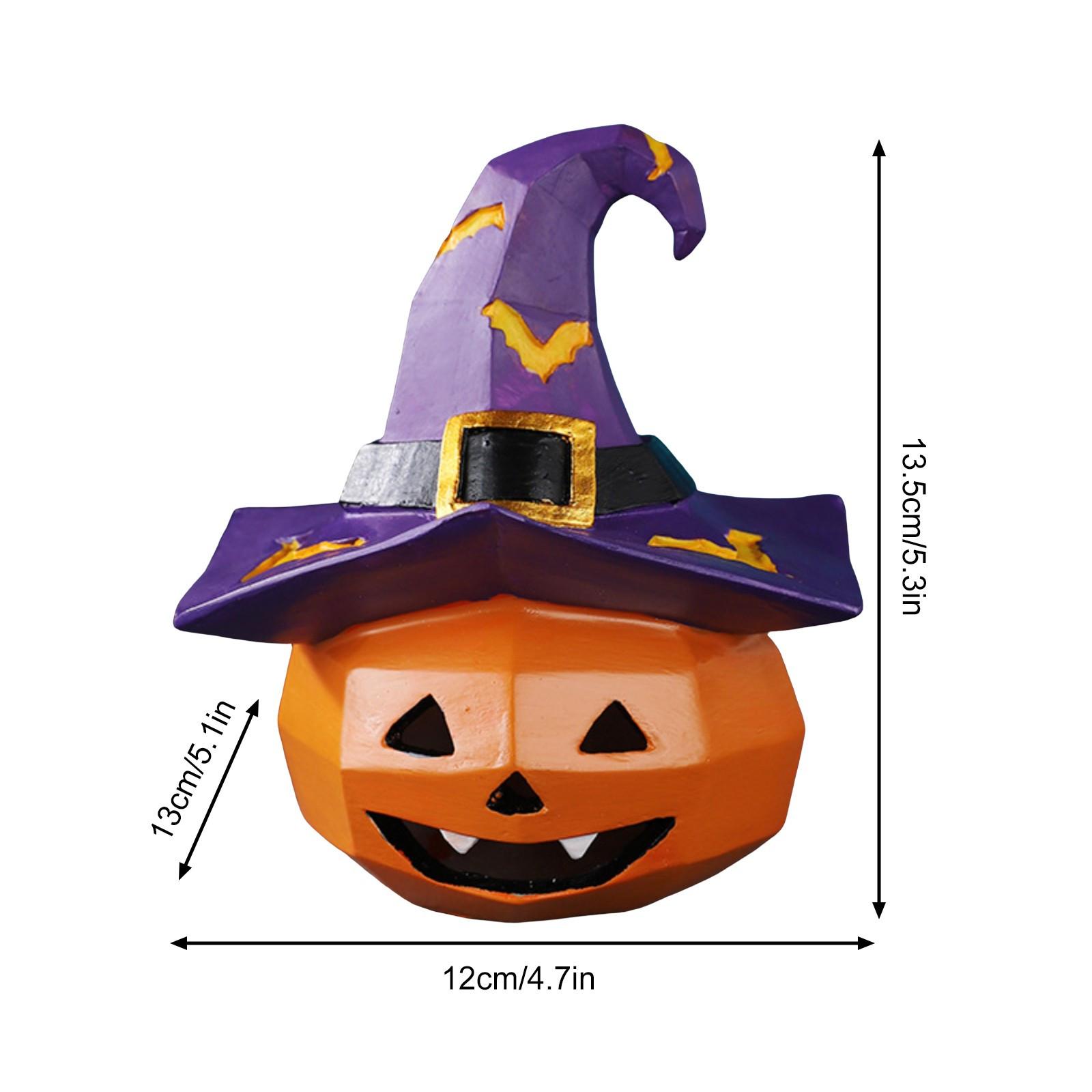 

Шляпа Тыква Голова Украшения Хэллоуин Тыква Украшение Дом с привидениями Скрипт Убийство Реквизит Украшение One Size фиолетовый