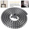 1/2meter 8-25mm Cable Spirals Wrap Tidy Cord Wire Banding Loom Storage Organizer PC TV Wire Winding Tube Wire Sleeves