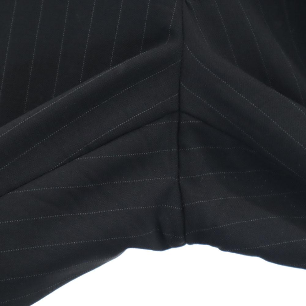Emporio Armani Striped Pattern Slacks pants 54 Black series Men's Used