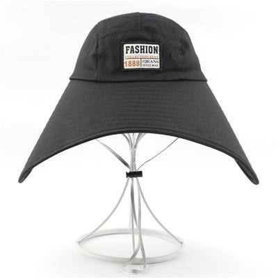 New Summer Women's Casual Big Brim Hat, Face Protection Hat, Sun Protection, Sun Hat, Outdoor Visor, Ponytail Hat.