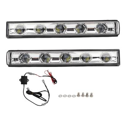 Car LED Daytime Running Light Replacement For W463 G500 G550 G65 G63 AMG 2004‑2018 Silver