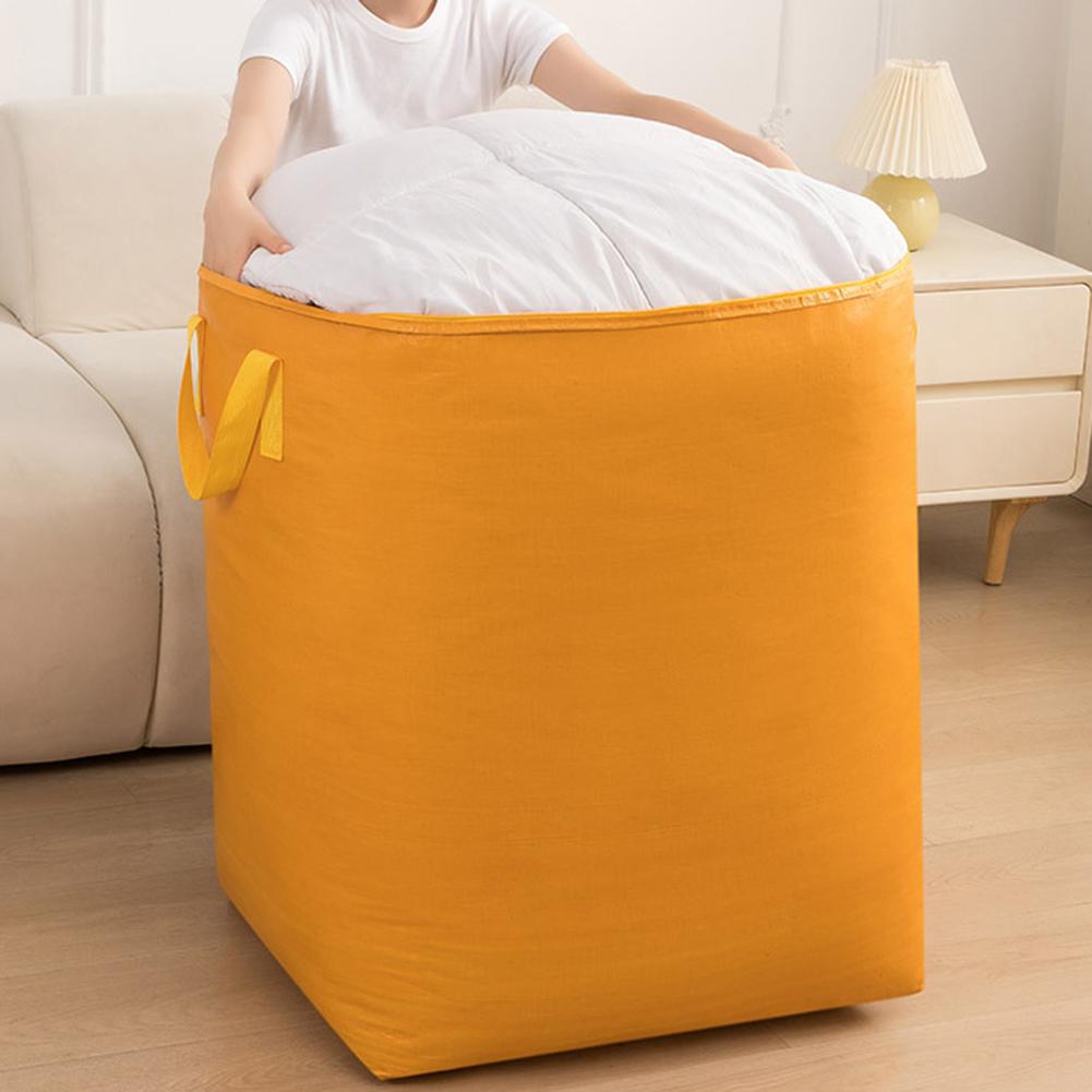 2/4 Pcs Storage Bag Extra Large Duty Moving Bag Waterproof Foldable  Easy To Organize Winter Clothing, Shoes And Quilt Storage