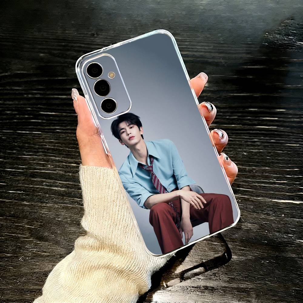 Handsome Krien Zhang L-Linghe Phone Case For SamsungA10,12,20,21S,30,31,40,50,51,52,70,71 Transparent Cover Samsung a31