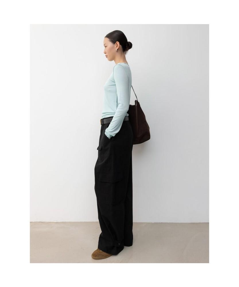 Diaepeocheo Carpenter Loose Pants Black (Ta5721A135)