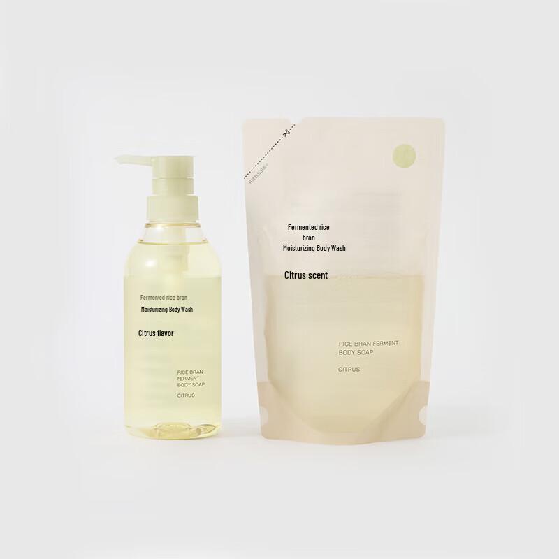 MUJI Rice Bran Fermented Moisturizing Body Wash Refill