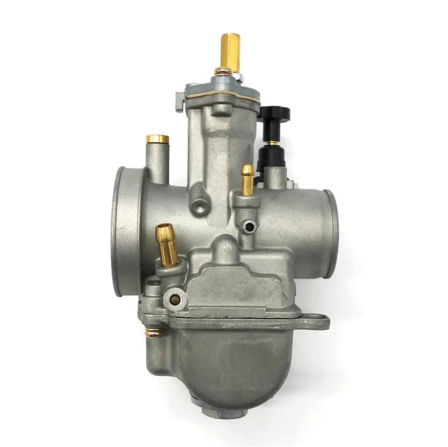 28mm Flat Slide Carburetor for Scooter KTM ATV 2Stroke Cycle Yamaha Honda Suzuki