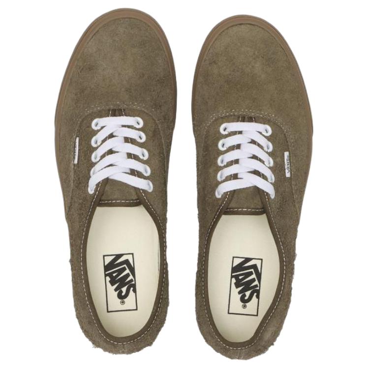 Vans Autentické chlupaté semišové klasické pohodlné skate boty unisex tenisky hnědé VN000EGAENB