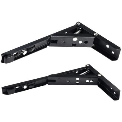 Bracket Triangular Folding Partition Heavy Duty Metal DIY Collapsible Shelf Hinge Accessories For Work Bench Furniture Hinge