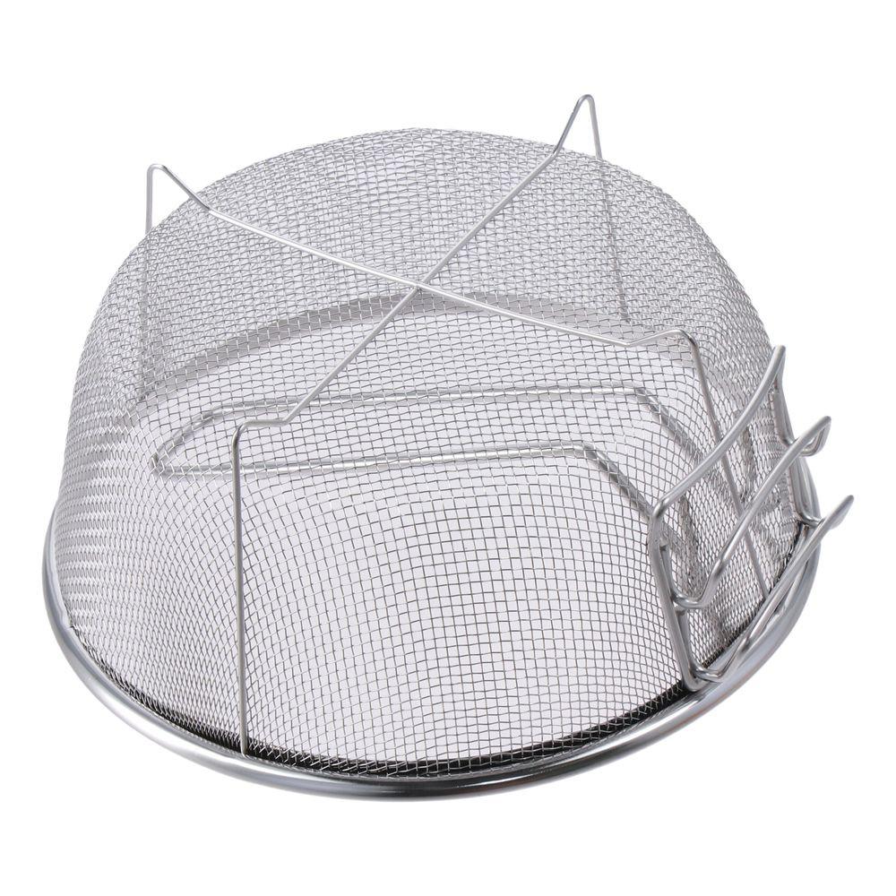 Stainless Steel Fryer Basket Detachable Fryer Strainer Practical Deep Fry Basket  Cooking