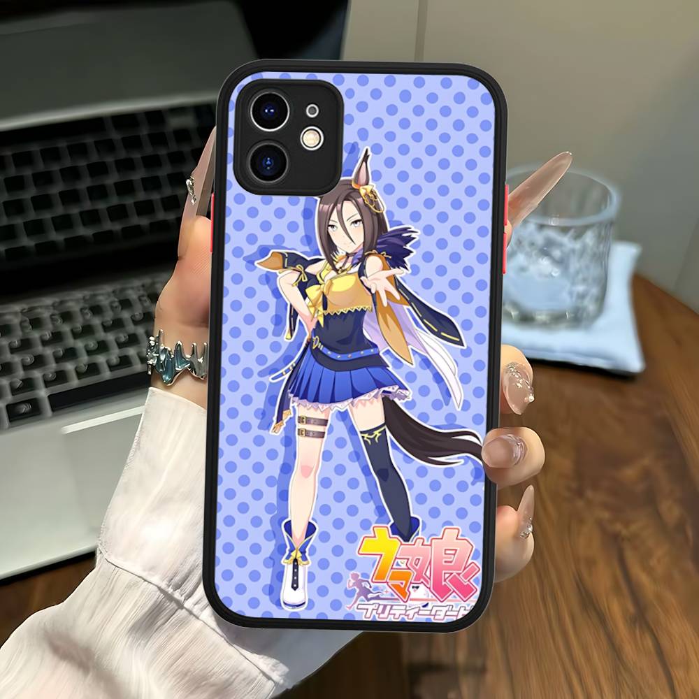 

Классический P-Pretty Аниме D-Derby Чехол для телефона Для IPhone 16 15 14 Plus 15 13 12 11 Pro Max X XS MAX Матовый чехол iphone 15
