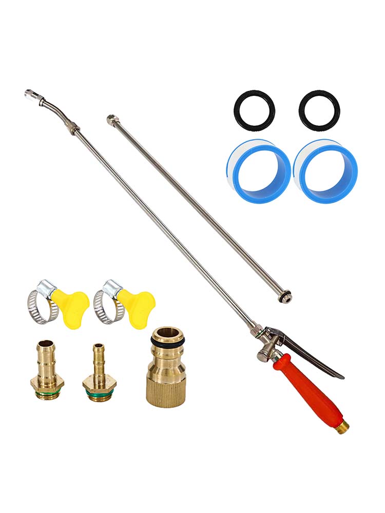 

44 Inch Sprayer Rod Copper Nipple Connector Spray Rod Replacement Built-In Shut-Off Valve Brass Barb Sprayer Wands China Mainland