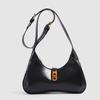 Vintage Niche Light Luxury High-end Handbag 2025 New Model with Clasp Closure, Fashionable Baguette Bag, Trendy Shoulder and Crossbody Bag
