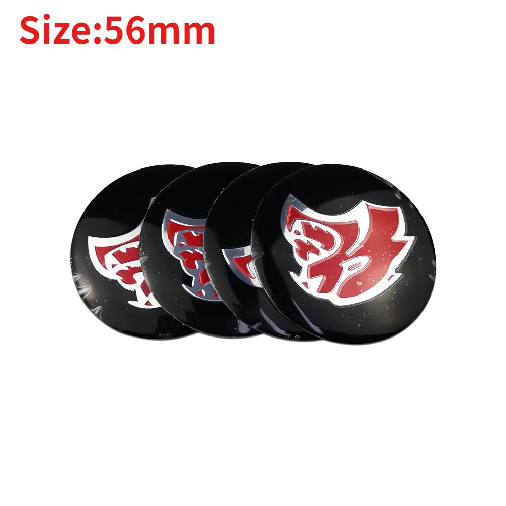4PCS 56/60/65mm Car Wheel Center Sticker Hub Badge for Dodge AVENGER CALIBER CARAVAN Challenger CHARGER DART DURANGO JOURNEY RAM