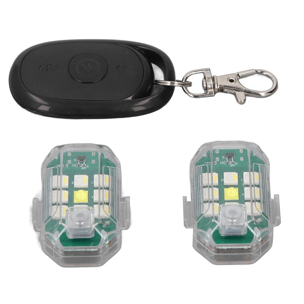 2pcs Drone Strobe Light for Air 3S for Mini 4 4Pro Night Flight Anti Collision Led Lights for Drone Car Motorcycle