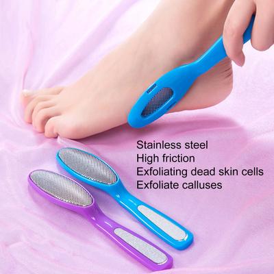 Foot Pedicure Tool Dual Ways Portable Effective Wet And Dry Use Anti-rust Removes Hard Skin Cleaning Tool Pedicure Rasp Foot File for Unisex