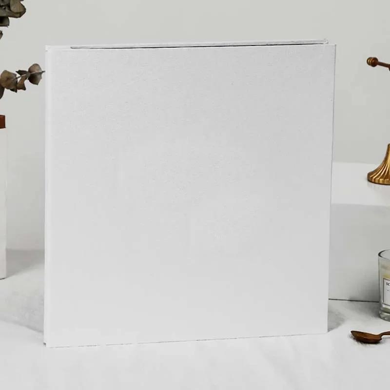 DIY Retro Family Large-capacity Self-adhesive Lamination Simple Linen Photo Album
