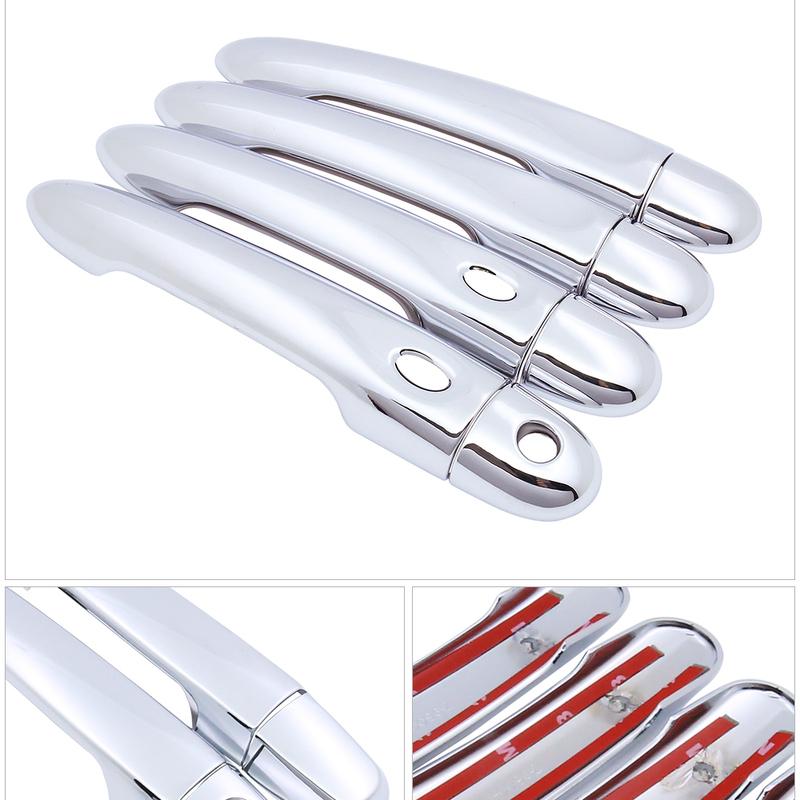 For Renault Fluence 2009~ Chrome Door Handle Cover Car Accessories Stickers Trim Set 2010 2011 2012 2013 2014 2015 2016 2018