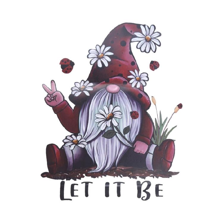 

Lovely Florwers + Dwarfs Stickers Decorations Clings for Auto Door Window Tags