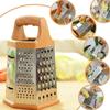 Multifunctional Vegetables Box Grater Stainless Steel 6 Sides Slicer Shredders Manual Cheese Potato Graters Kitchen Accessories