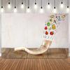 Rosh Hashanah Yom Kippur Photo Backdrop Photography Background for Portrait Events Photocall with Shofar Pomegranate Apple Honey2