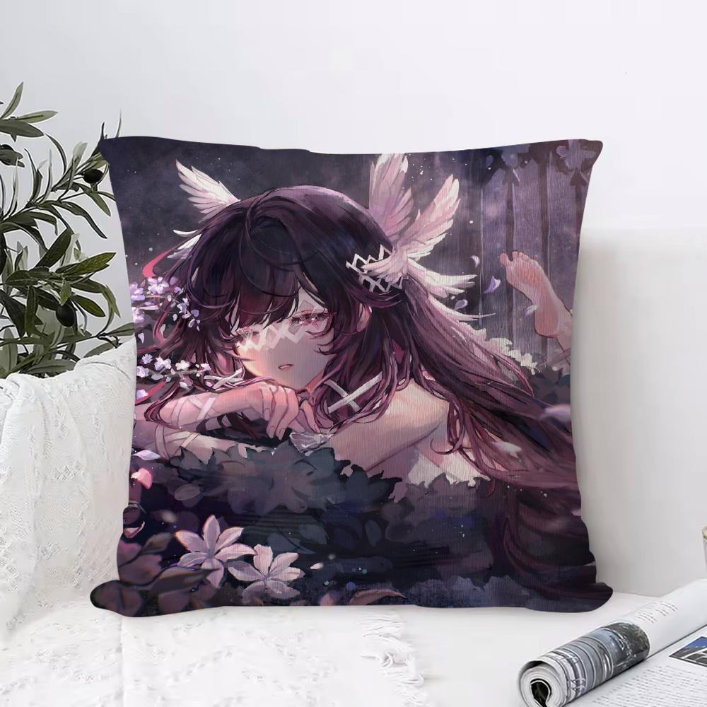 Cushion Cover Anti-dustmite Pillowcase Invisible Zipper Silky Short Plush Sofa Cushion Cover B-Bazaar Magazine