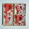 12Pcs Creative Christmas Decorations DIY Christmas Wooden Pendants Christmas Tree Box Set Reindeer Bell Angel Heart Pendants