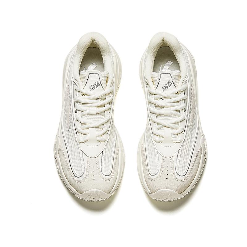 New Anta Low top Casual Shoes Women's White 922418870-2