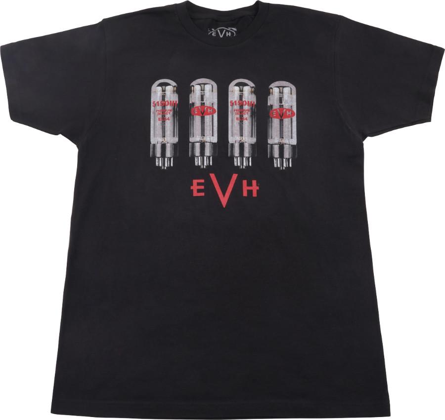 EVH Eddie Van Halen Amp Tube Logo Tee T-Shirt, Black, 2XL, XX-Large Unisex T-Shirt