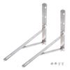 Stainless Steel Folding Condenser Mounting Bracket for Air Conditioners, Portable and Durable