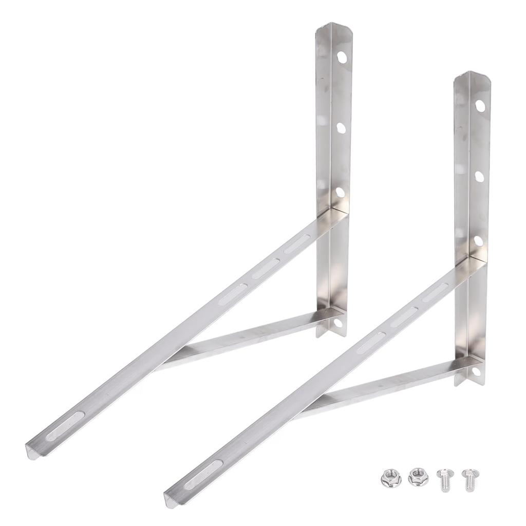 Stainless Steel Folding Condenser Mounting Bracket for Air Conditioners, Portable and Durable