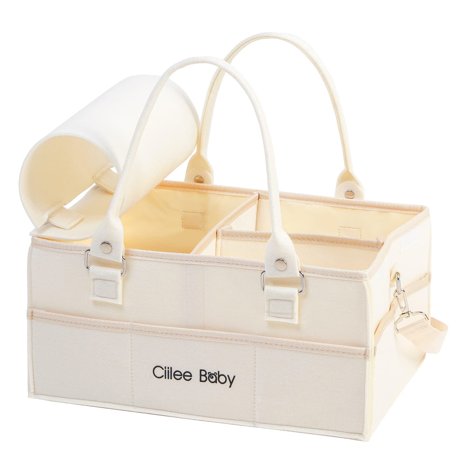 

Хранение подгузников Улучшенное хранение подгузников Детское хранение Сумка для хранения в дороге в машине с крышкой и плечевым ремнем Сумка, Многофункциональная, Чехол, Складная, Коробка, (3 белый