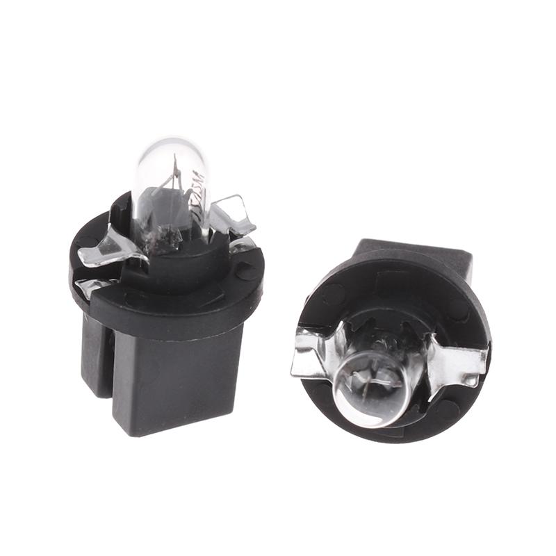 5/10 Stück LED-Glühbirne B8.5D LED Auto Innenraumleuchten Armaturenbrett Warnanzeige Keil Auto Instrumententafel Lampe Warmgelb 12V