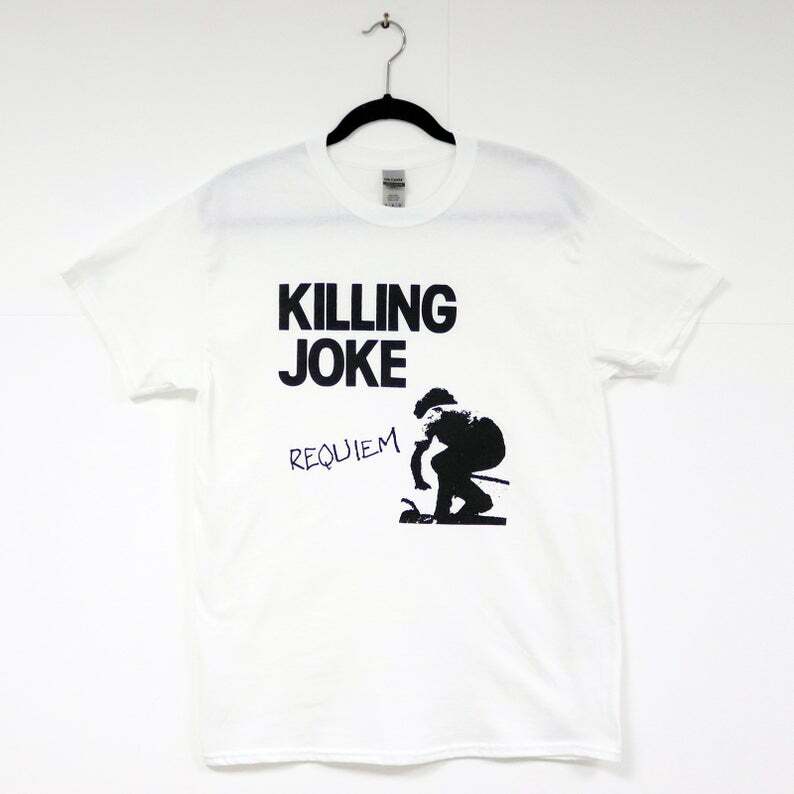 26 Killing Joke - Requiem T-Shirt Post Punk Nirvana Goth Siouxsie and the Banshee Unisex T-Shirt M