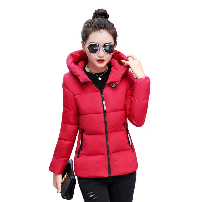 2024 Damen Schlankmachende Kurze Baumwolljacke - Verdickt, Vielseitiger Wintermantel