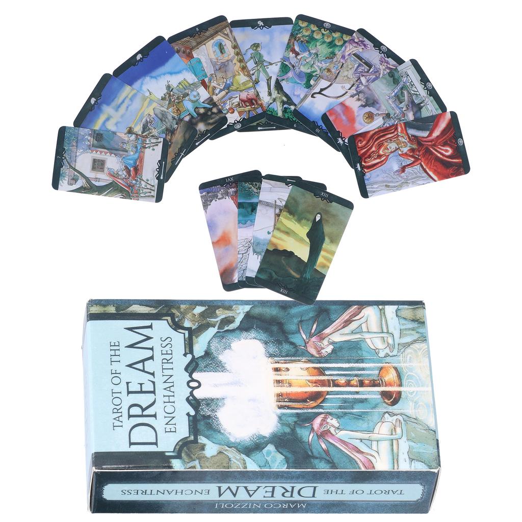 Set Mistic de Cărți de Tarot Ghidare pentru Prezicerea Viitorului Pachet de Tarot Joc de Societate Cadou
